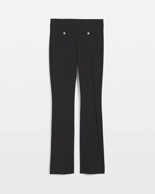 High-Rise Scuba Bootcut Pants click to view larger image.