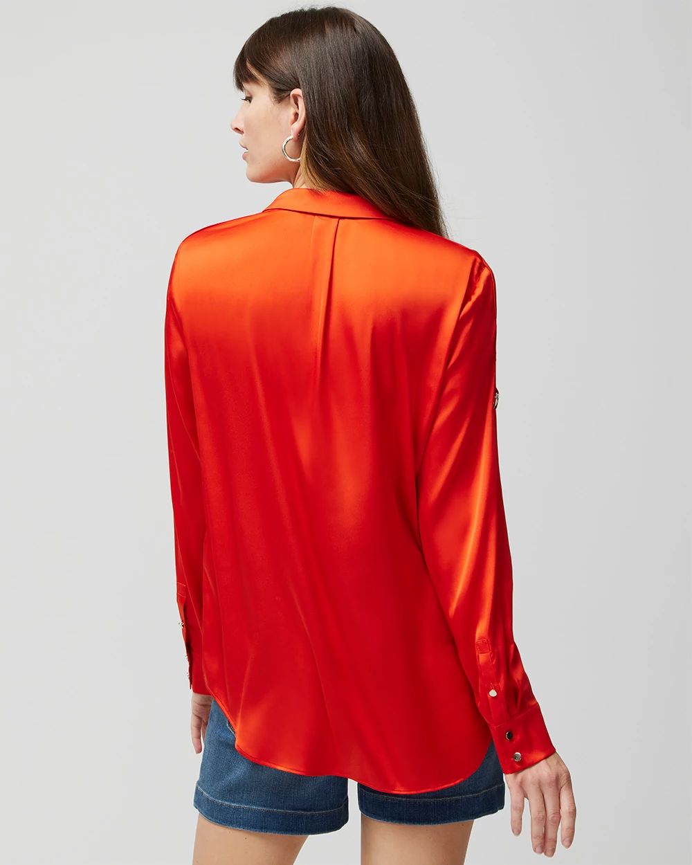 Soft Shirt with Adjustable Sleeves