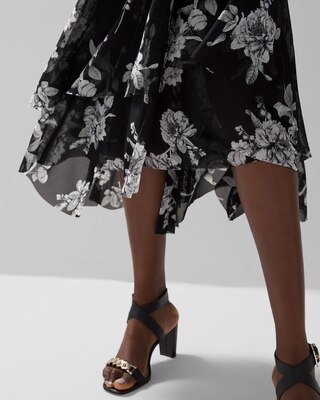 Mesh Wrap Skirt