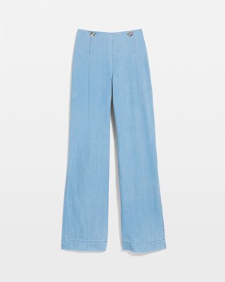 Wide Leg Featherweight Trouser Jean click to view larger image.