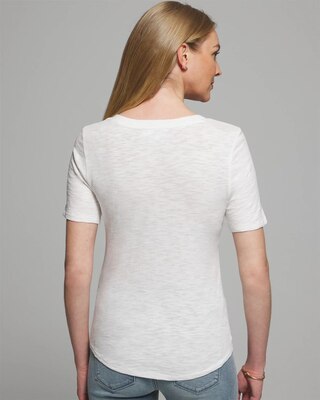Outlet WHBM V-Neck Foundation Tee