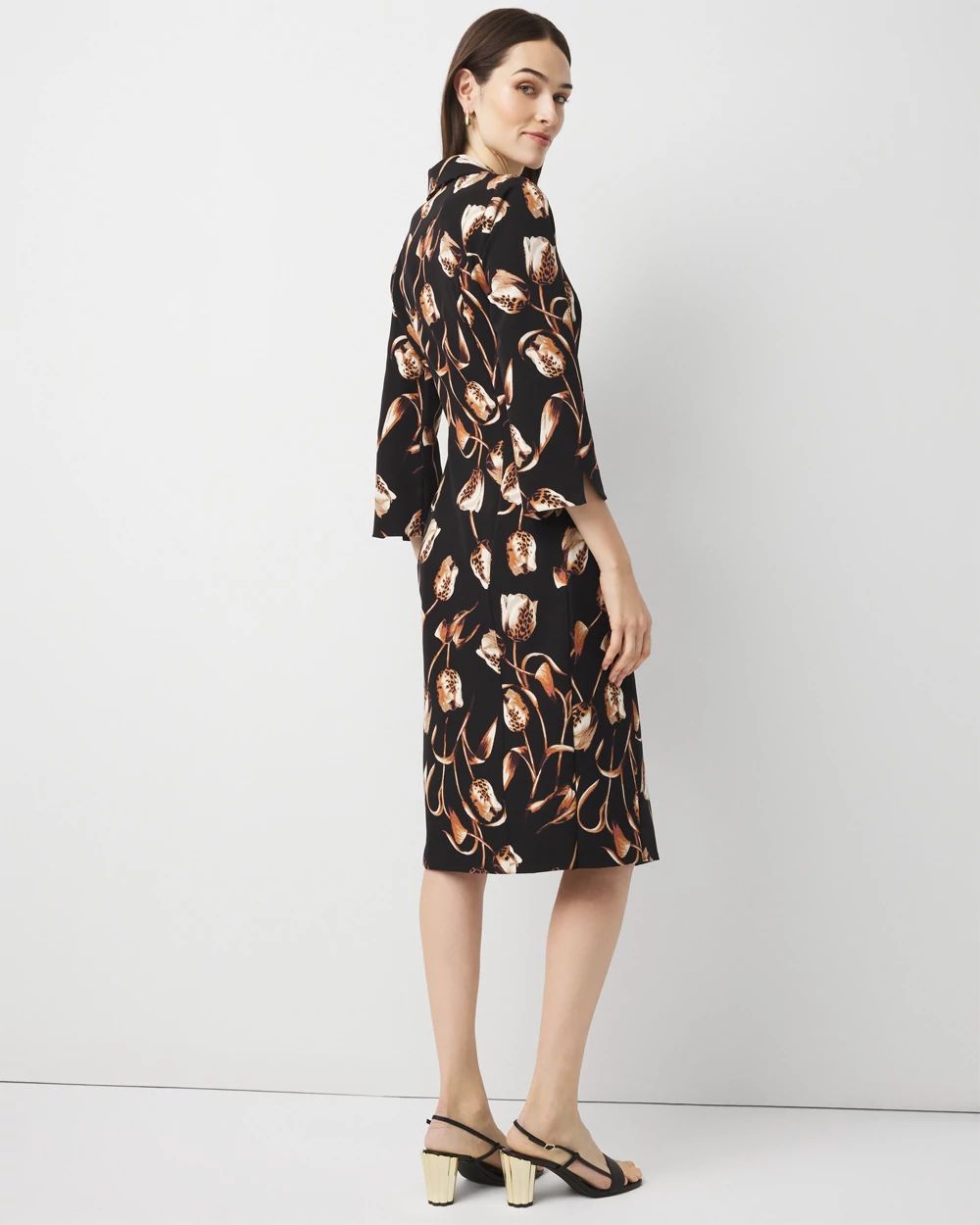 Petite Wrap Dress click to view larger image.