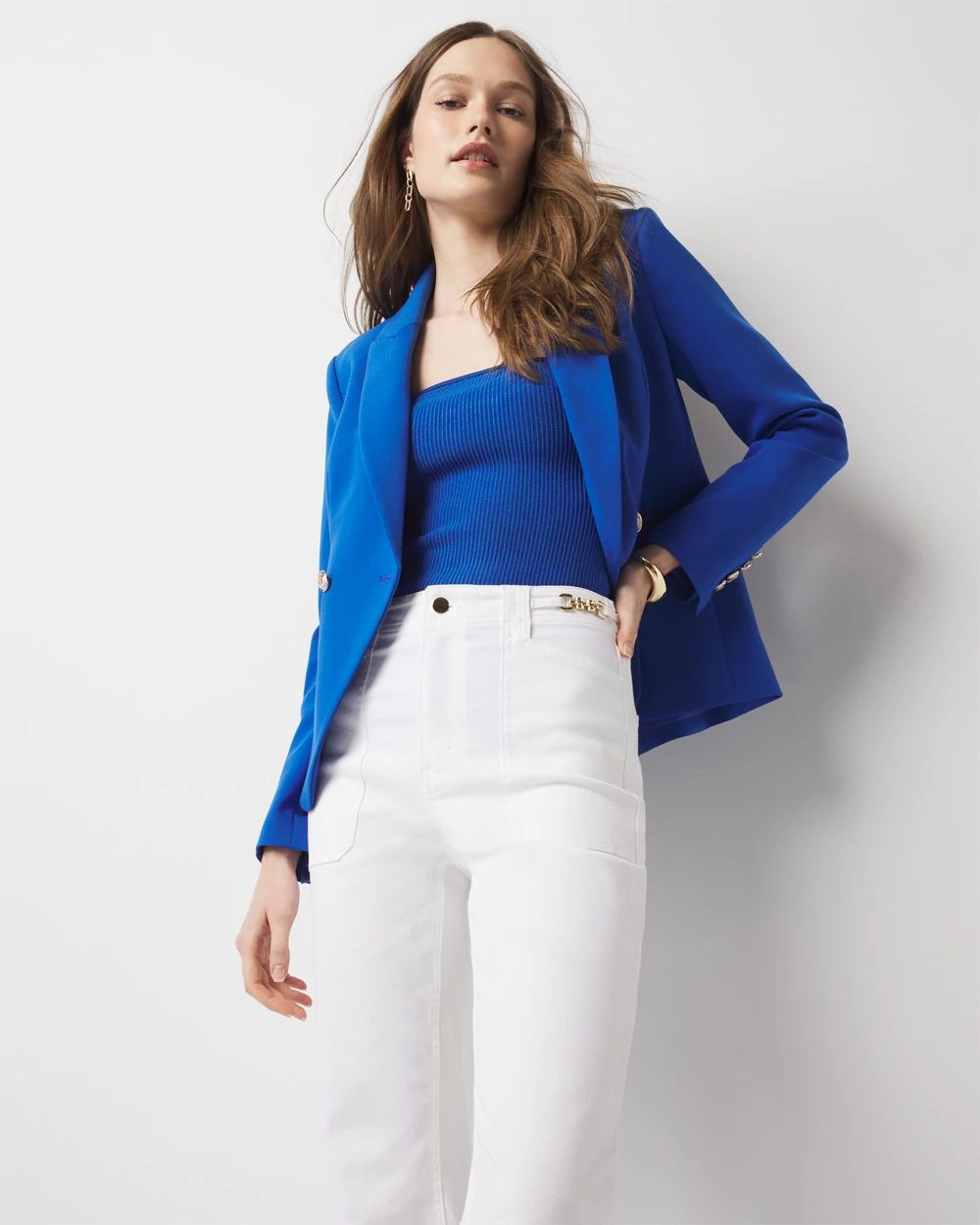WHBM FORME™ Sculpt Stretch Sweater Tube Top