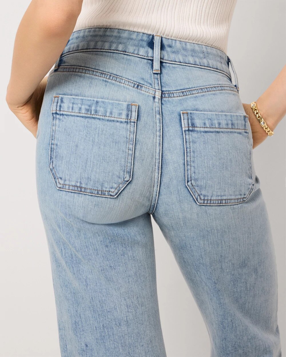 High-Rise Cropped Trouser Jean - image 3