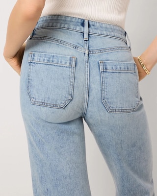 High-Rise Cropped Trouser Jean click to view larger image.
