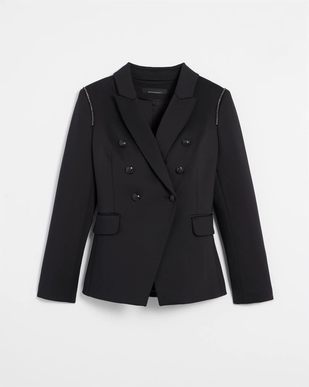 WHBM® Petite Embellished Studio Blazer click to view larger image.
