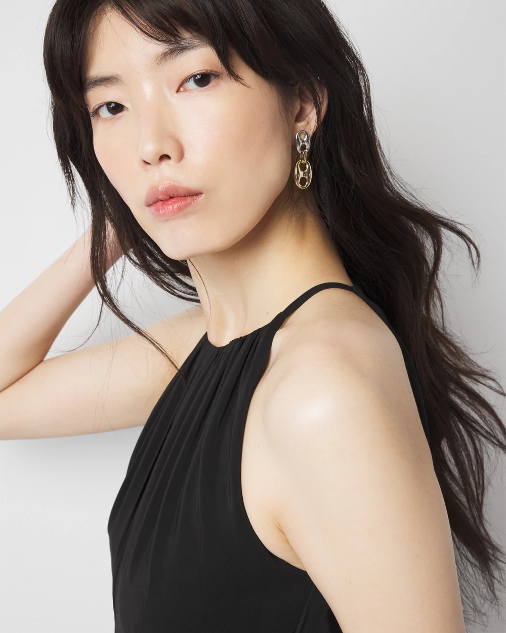 Graphic Floral Maxi Dress