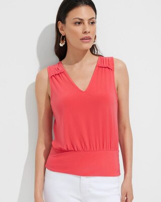 Outlet WHBM Banded-Hem Top