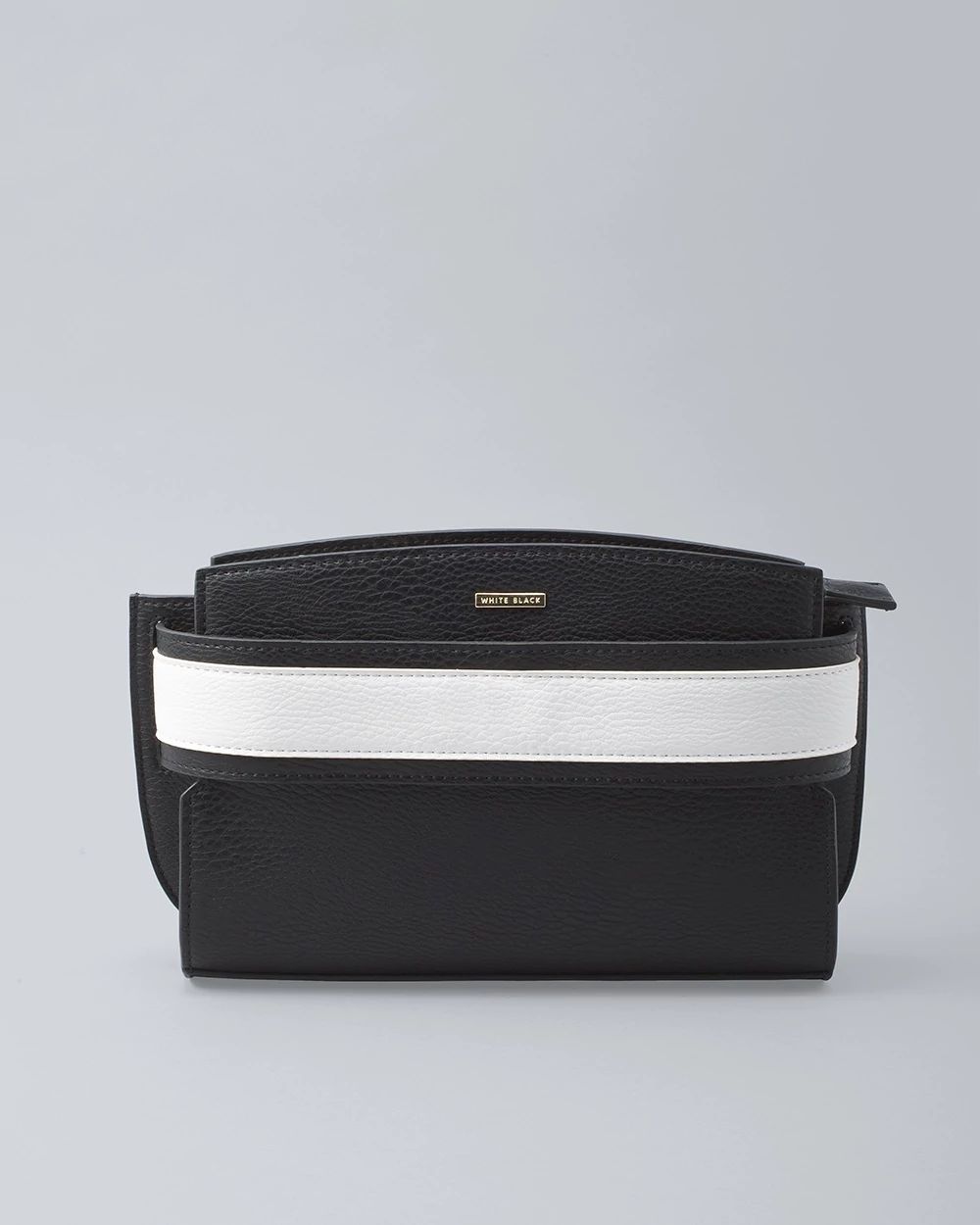 Convertible Two-Tone Clutch