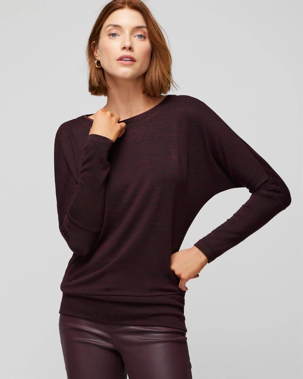 Banded Bottom Snit Top
