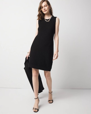 Sequin Crochet Mini Dress
