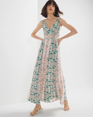 Printed Maxi Dress