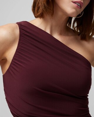 One-Shoulder Asymmetrical Dress
