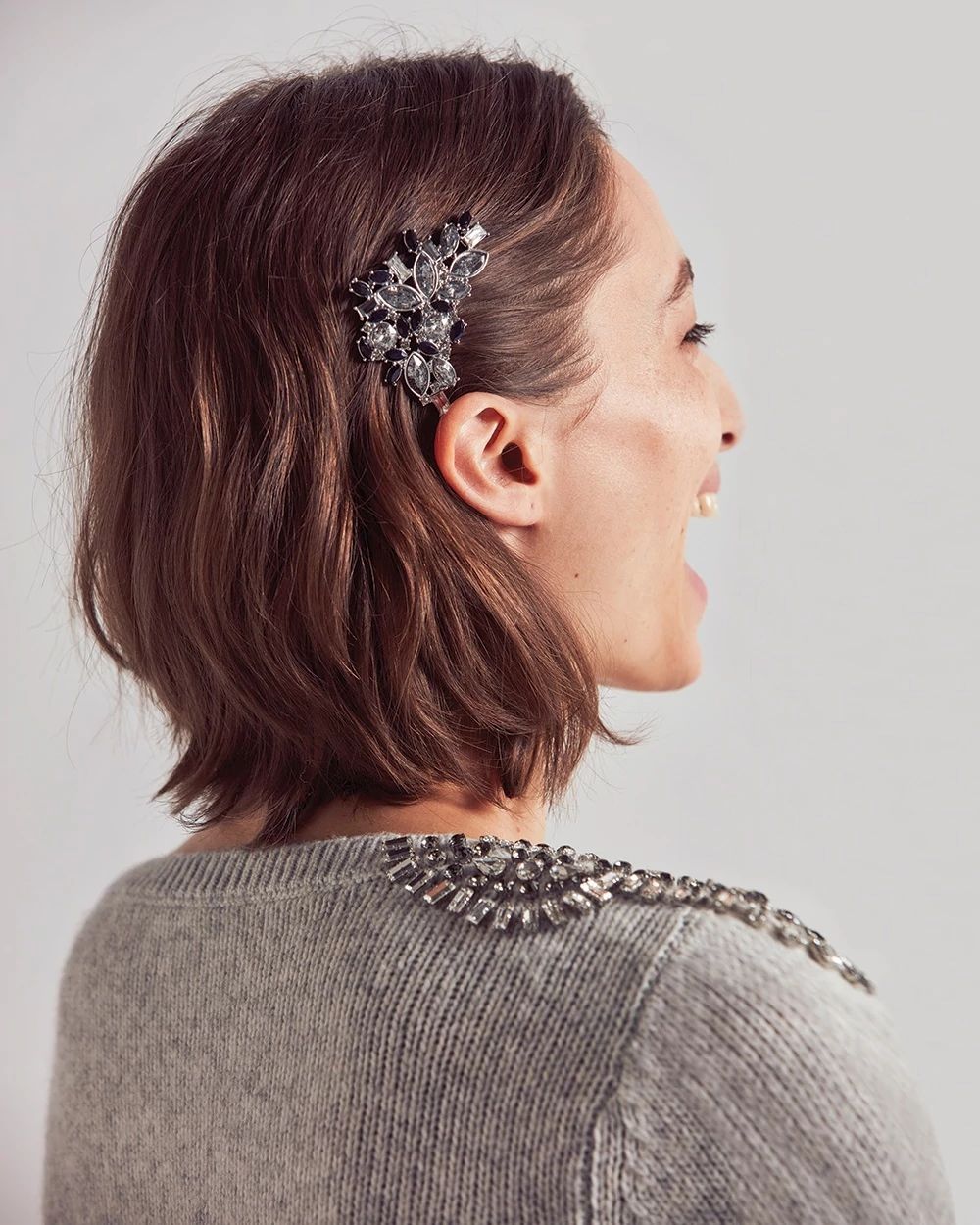 Asymmetrical Jewelry Clips