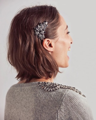 Asymmetrical Jewelry Clips
