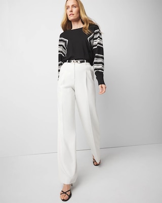 Striped Dolman Sweater click to view larger image.