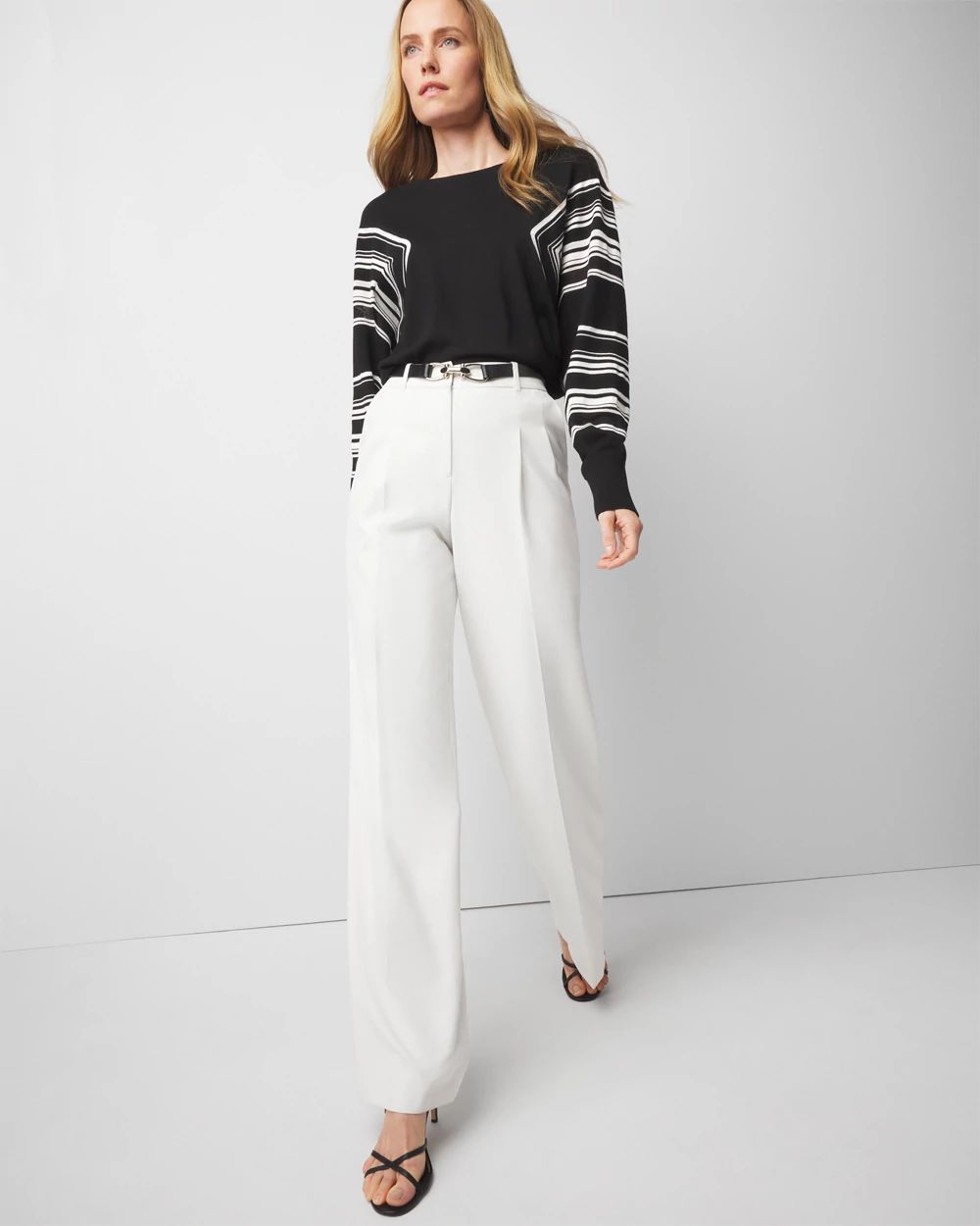 Striped Dolman Sweater