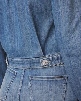 Petite Cropped Denim Jacket
