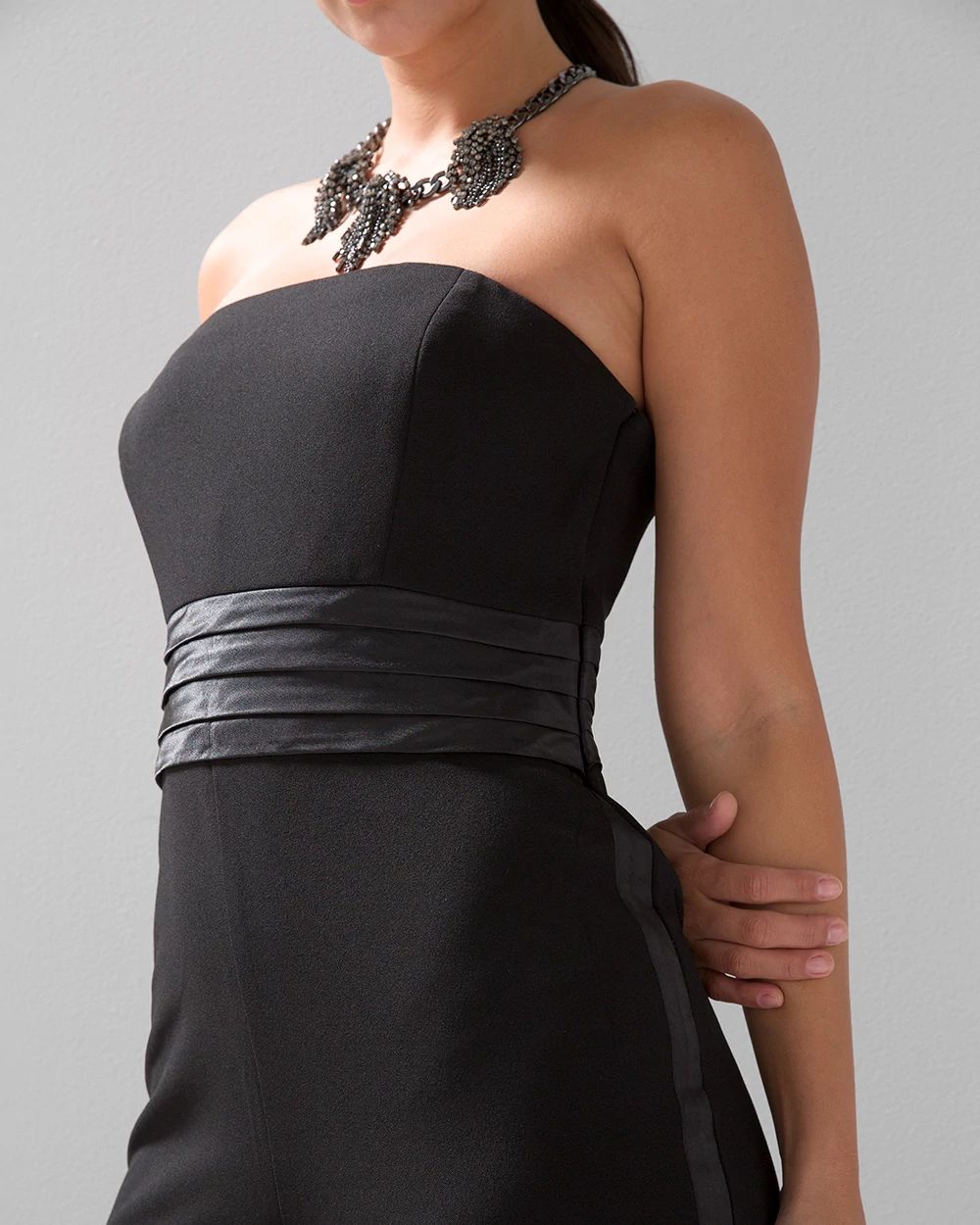 White house black market tuxedo dress cheap