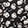 Droplet Bloom Black