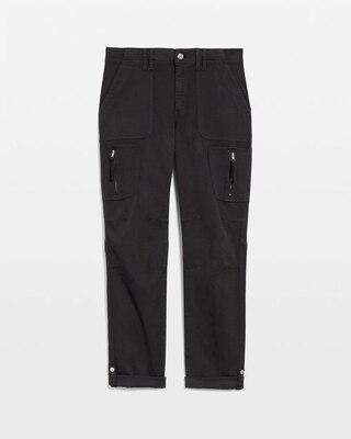 Mid-Rise Pret-A-Pedi Straight Cropped Pants click to view larger image.