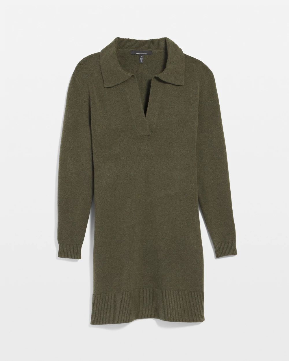 Petite Polo Sweater Dress
