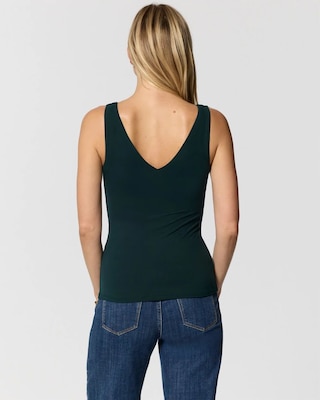 WHBM FORME™ All Ways Stretch Dual Neck Tank click to view larger image.