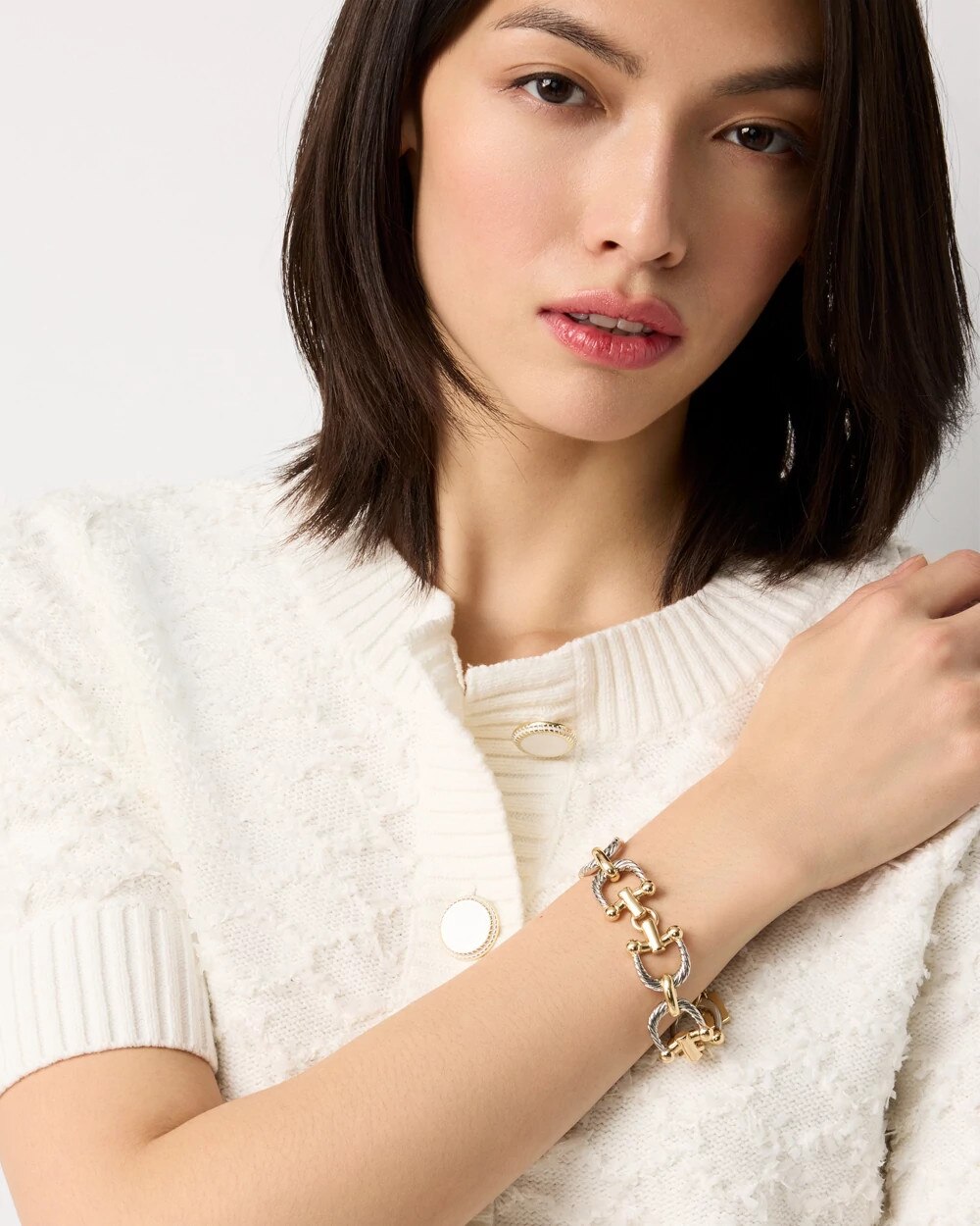 Horsebit Toggle Bracelet