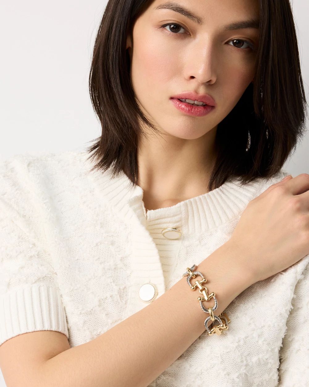 Horsebit Toggle Bracelet