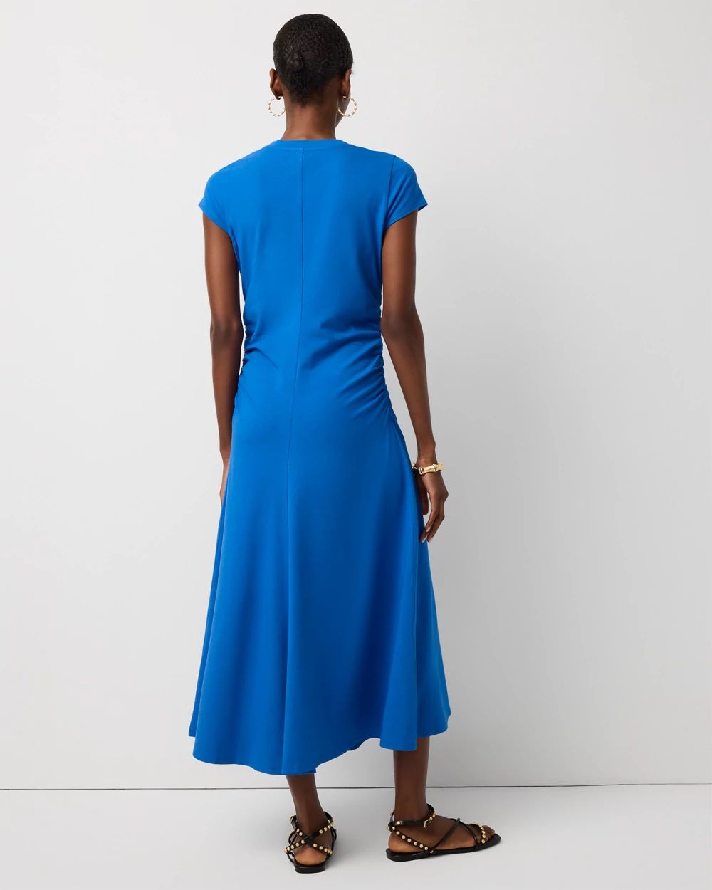 Short Sleeve Maxi Dress click to view larger image.