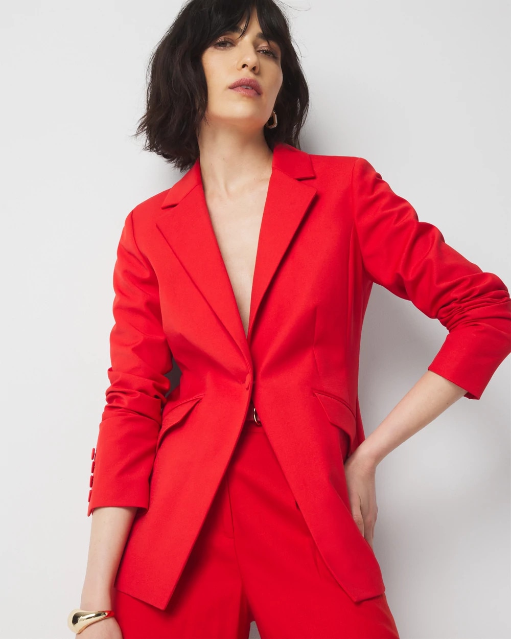 Petite WHBM® One-Button Blazer