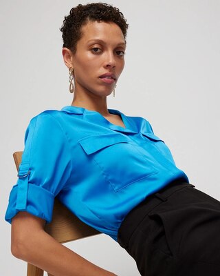 Soft Shirt with Adjustable Sleeves