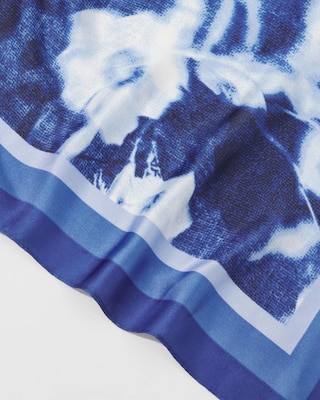 Floral Square Scarf click to view larger image.