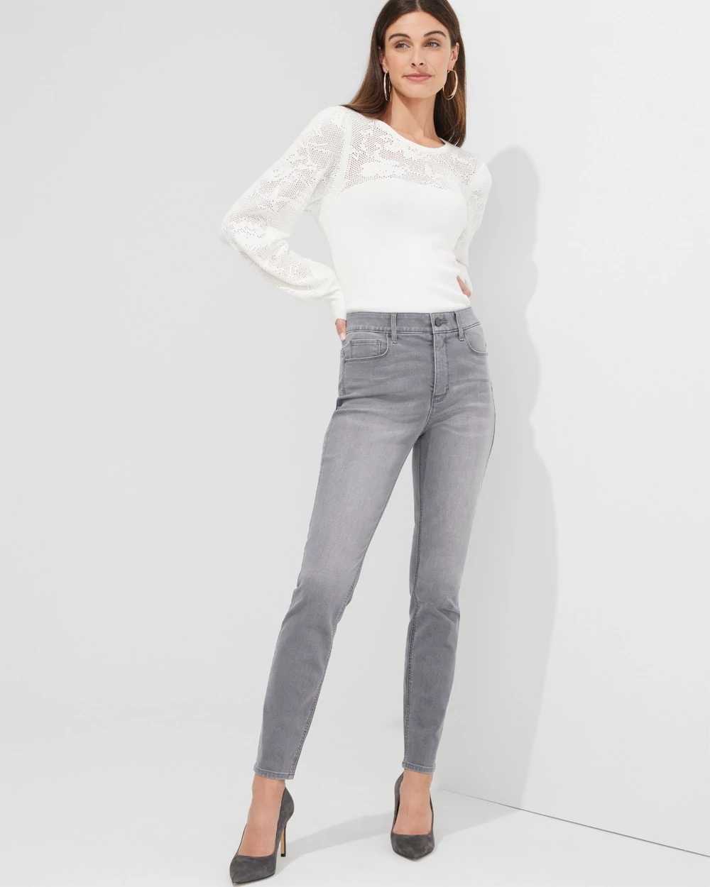 Outlet WHBM High Rise Skinny Jeans