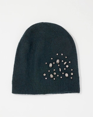 Rhinestone Beanie Hat