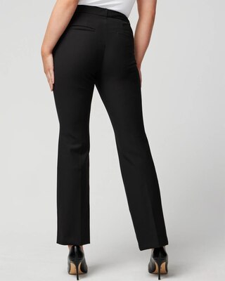WHBM® Ines Slim Bootcut Comfort Stretch Pants click to view larger image.