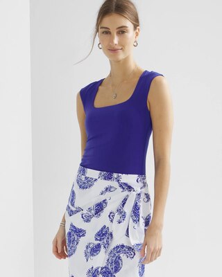 WHBM® FORME Square-Neck Top