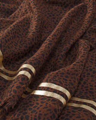 Leopard Oblong Scarf