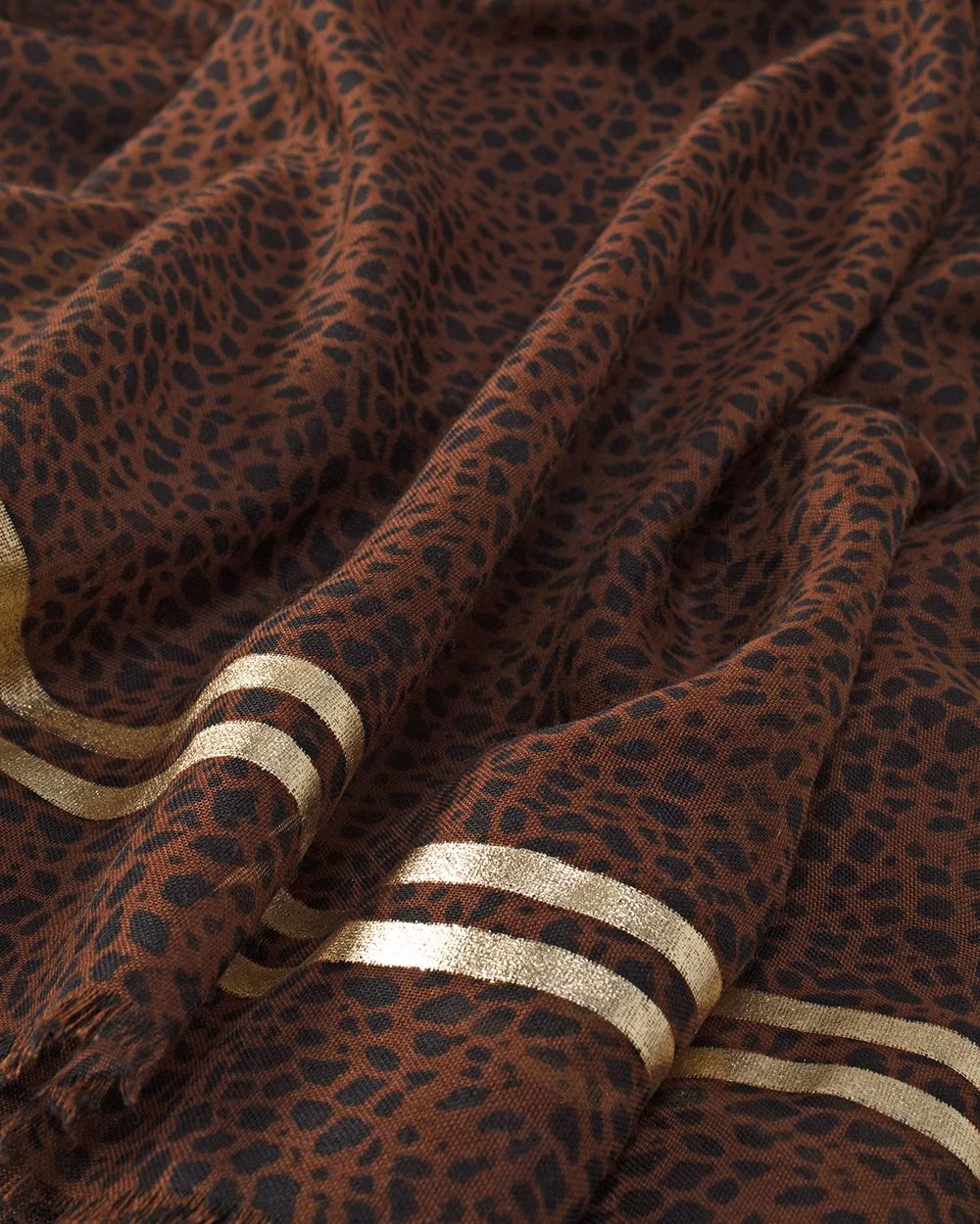 Leopard Oblong Scarf