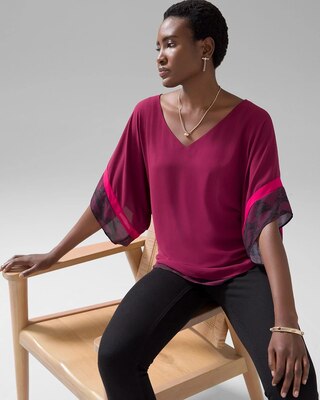 Kimono Sleeve Blouse