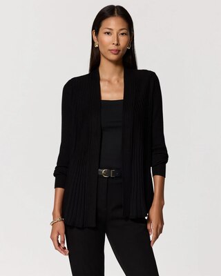 Ribbed Long Sleeve Coverup