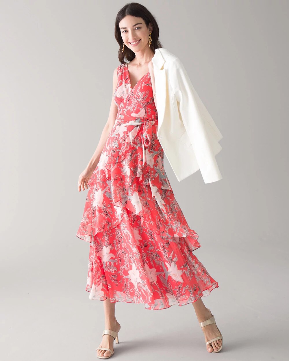 White House Black Market Floral Dress White House Black Market Floral Dress  Best Sale