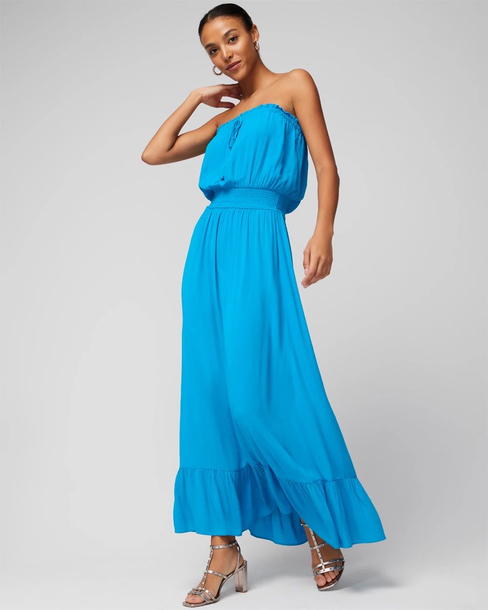 Strapless Maxi Coverup
