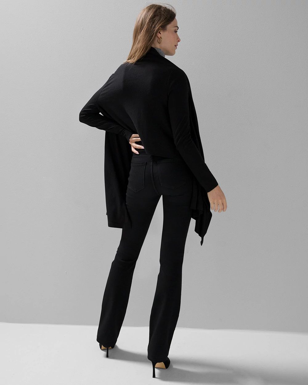 Drape-Front Cover Up