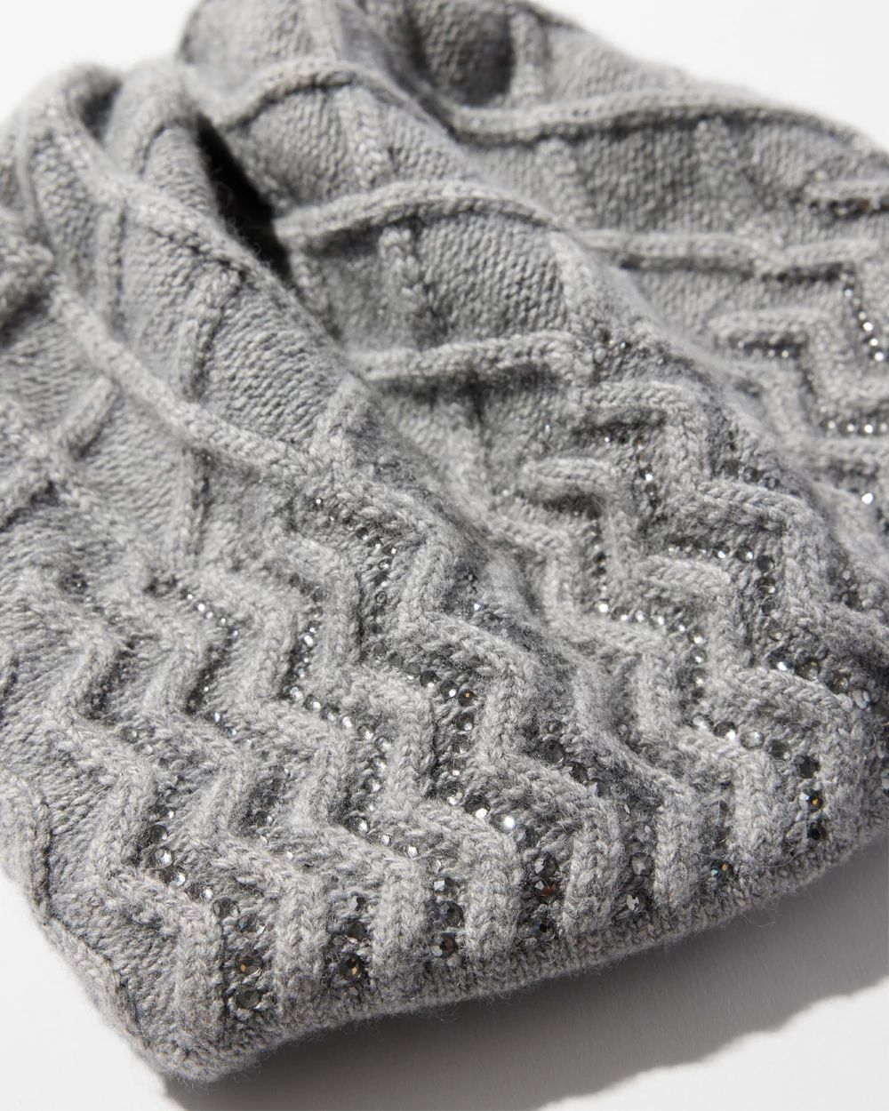 Rhinestone Patterned Hat