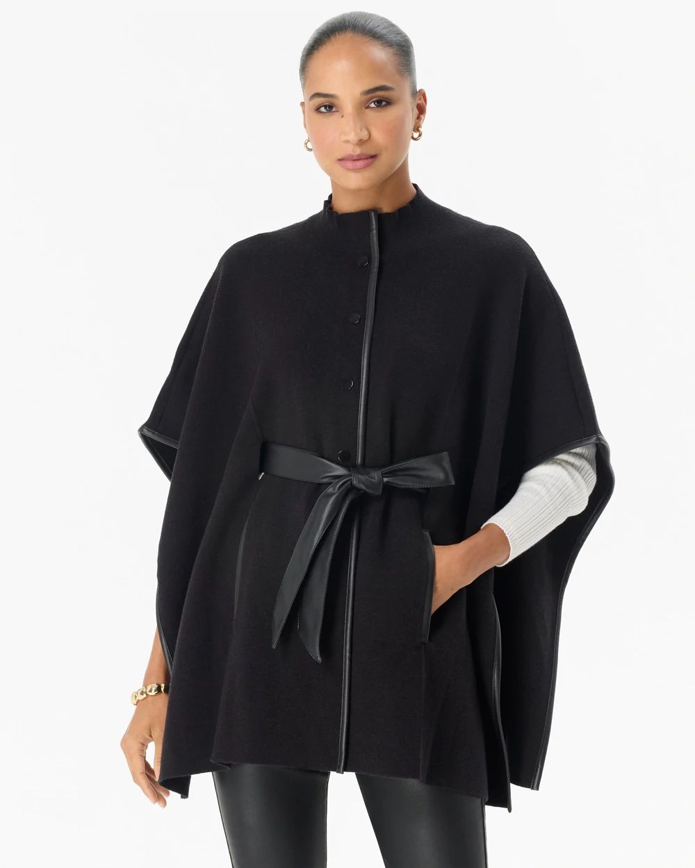 Tie-Front Ruana