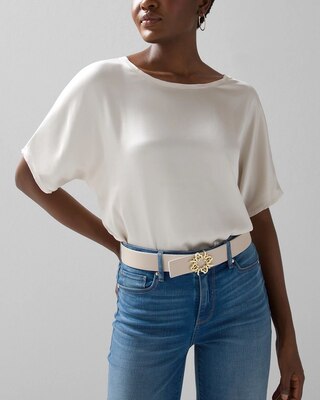 Reversible Denim Belt
