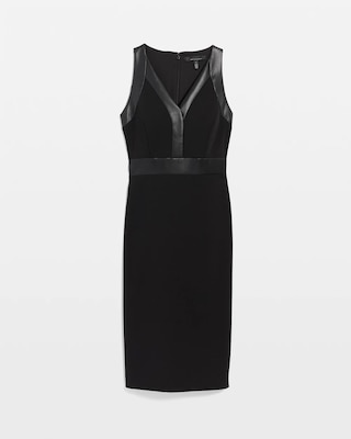 V-neck Sheath Dress