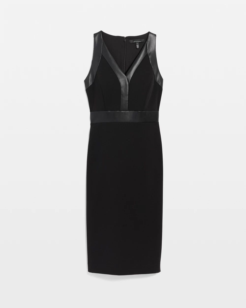 V-neck Sheath Dress