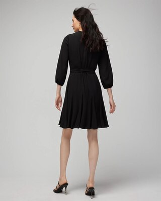 Beaded Godet Dress